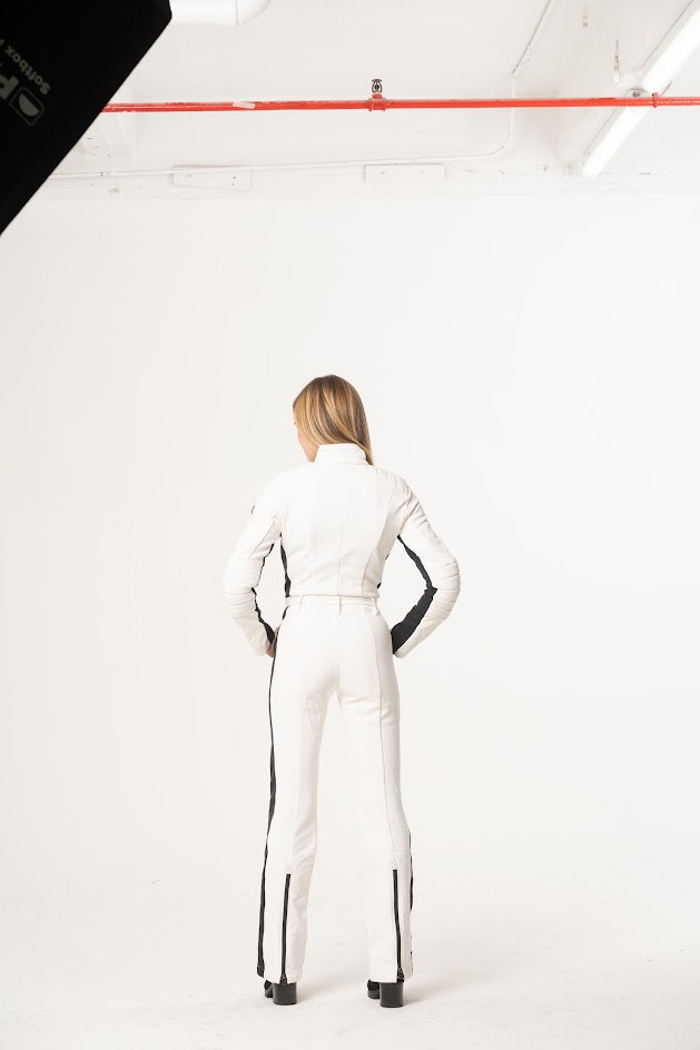 Bogner White jumpsuit XS
